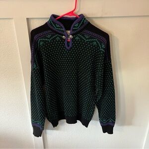 Vintage Alps Women's XL Wool Sweater.